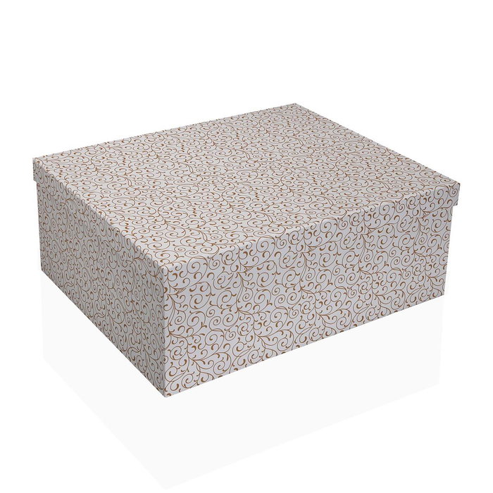 Juego de Cajas Decorativas Versa Serpentine Cartón (15 Piezas) Juego de Cajas Decorativas Versa Serpentine Cartón (15 Piezas)