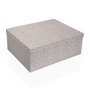 Juego de Cajas Decorativas Versa Serpentine Cartón (15 Piezas)