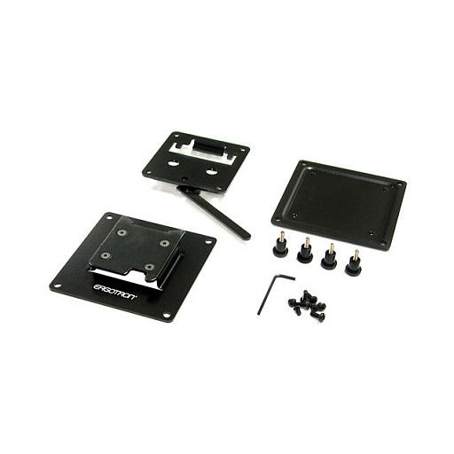 Ergotron FX30 Soporte de Pared Fijo, 13,6 kg, Pantalla hasta 27", Negro