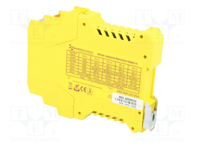 BRAINBOXES ED-516 Módulo de automatización puerta Modbus