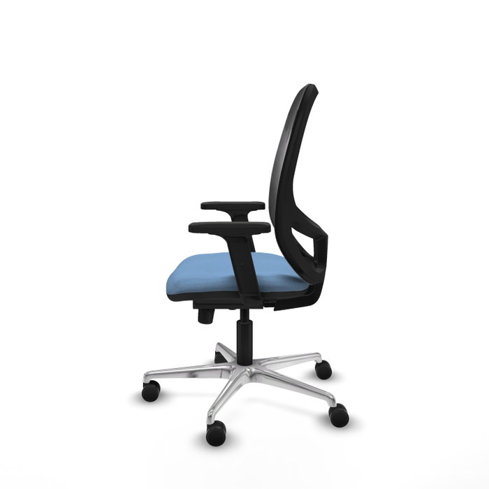 PIQUERAS Y CRESPO Silla de oficina Cilanco con mecanismo Sincro, Azul cielo y Negro PIQUERAS Y CRESPO Silla de oficina Cilanco con mecanismo Sincro, Azul cielo y Negro