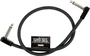 Ernieball Cable Flex Patch 18" Negro para Pedalera Cable Patch de Alta Calidad con 95% de Blindaje