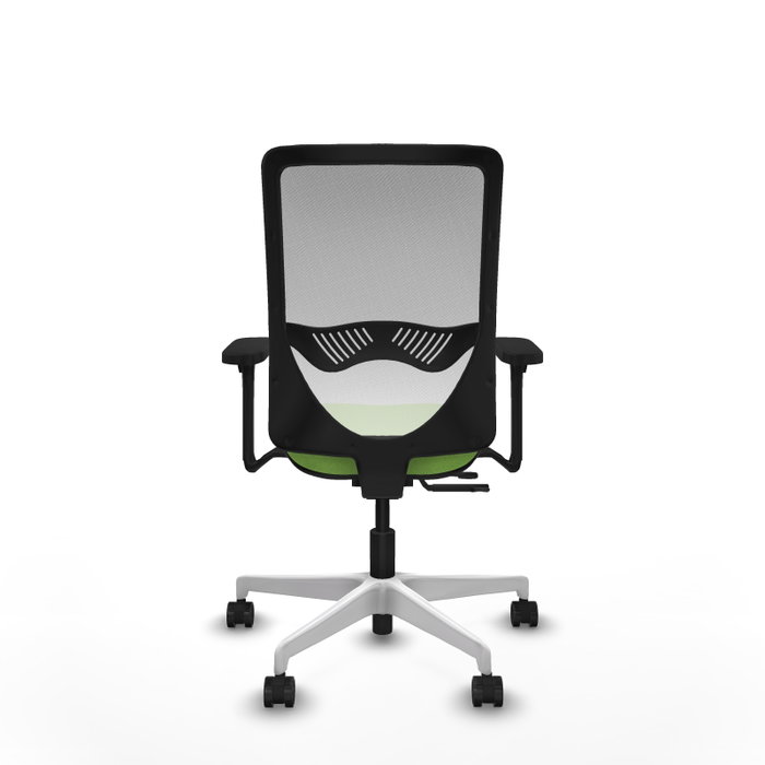 PIQUERAS Y CRESPO Silla de oficina Zulema con mecanismo Sincro/Traslack, Pistacho y Blanco PIQUERAS Y CRESPO Silla de oficina Zulema con mecanismo Sincro/Traslack, Pistacho y Blanco