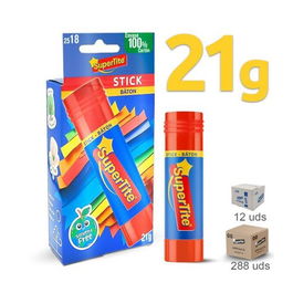 Barra De Pegamento Supertite Kids 21G (Set de 12)