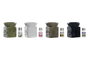 DKD Home Decor Set de 3 Quemadores de Cerámica Flor de Loto