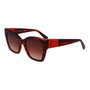 Longchamp LO762S-607 Gafas de sol rojas para mujer