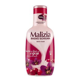 Malizia Flor de Goji Espuma de Ducha Perfumada para Mujer, 1000 ml