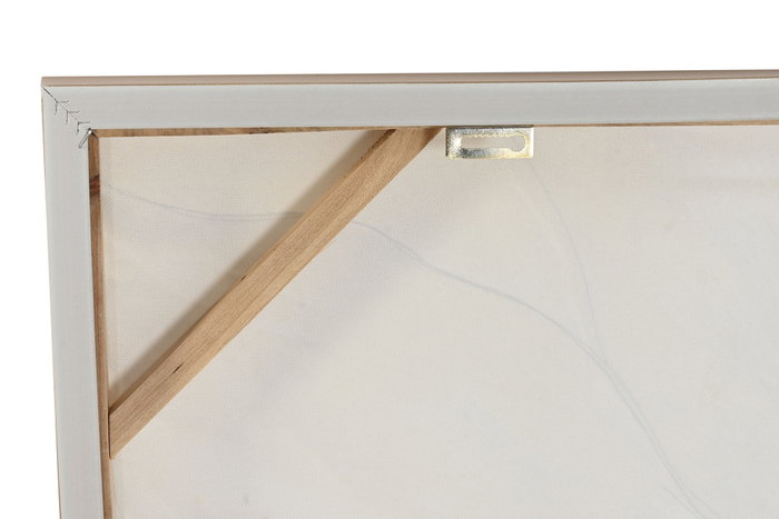 DKD Home Decor Cuadro Lienzo MDF 142x4,5x72 Flor Surtido de 2 Unidades