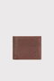 Zoozie Bags Cartera para Hombre de Piel Auténtica Marrón