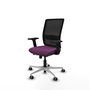 PIQUERAS Y CRESPO Silla de oficina Haches Morado y Negro