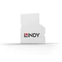 Lindy 40479 Bloqueador de Puerto para Ranura SD Card, Blanco, ABS, 10 Piezas
