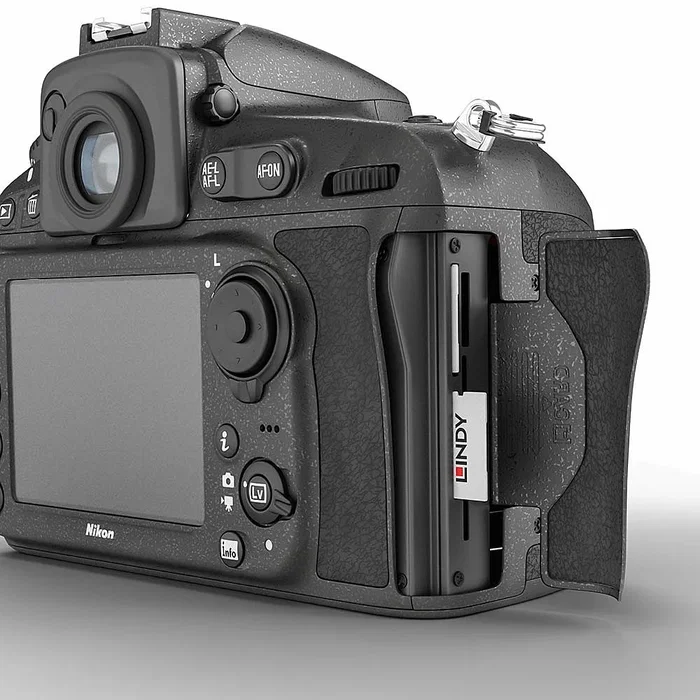 Lindy 40479 Bloqueador de Puerto para Ranura SD Card, Blanco, ABS, 10 Piezas