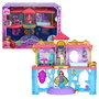 Mattel Hlw95 Disney Princess La Sirenita - Castillo de Ariel Miniatura Apilable con Muebles, Flounder y Muñeca Ariel 2 Trajes
