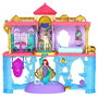 Mattel Hlw95 Disney Princess La Sirenita - Castillo de Ariel Miniatura Apilable con Muebles, Flounder y Muñeca Ariel 2 Trajes