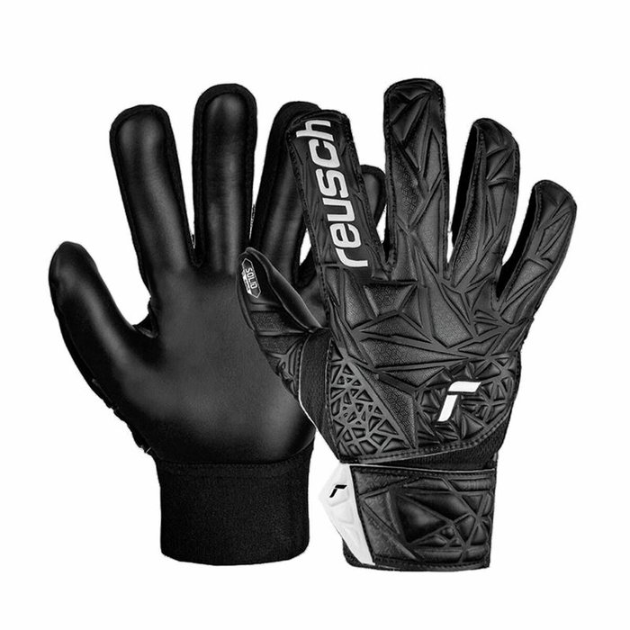 Guantes de Portero Reusch Attrakt Starter Solid Finger Negro S