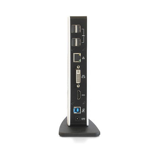 Delock 87568 Hub de Puertos USB 3.0 con HDMI, DVI, 3x USB 3.2 Gen 1, 4x USB 2.0, Gigabit Ethernet LAN, Alimentación por USB, para Windows/Mac