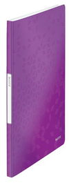 Carpeta Fundas (Tarifario) Leitz Wow Pp Flexible A4 20 F. Violeta (Set de 10)