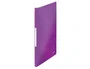 LEITZ Wow Carpeta de Fundas A4 Violeta con 20 Fundas (Set de 10)
