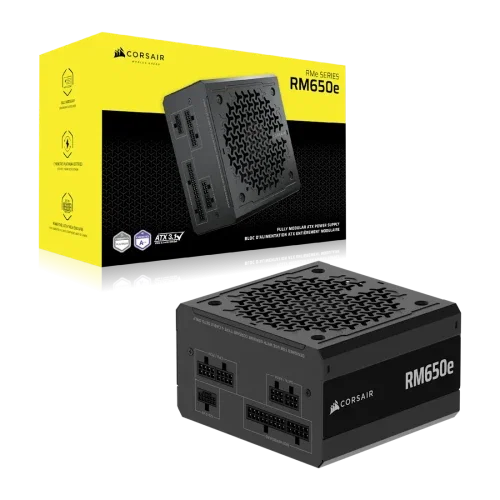 Corsair RM650e 650W Modular ATX 3.1 Negro