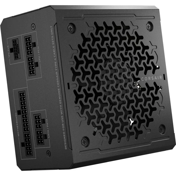 Corsair RM650e CP-9020302-EU Fuente de Alimentación ATX 3.1 650W 80 Plus Gold Modular 2024 Negra con 24-pin ATX y 4x PCIe