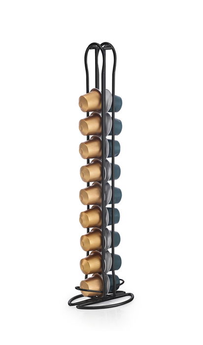 Quttin Soporte para 20 Cápsulas de Café Negro con Dimensiones 9.2 x 36.9 x 9.5 cm (12 Unidades) Quttin Soporte para 20 Cápsulas de Café Negro con Dimensiones 9.2 x 36.9 x 9.5 cm (12 Unidades)