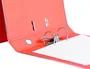 Liderpapel Archivador de Palanca Folio Documenta Forrado PVC con Rado Lomo 52 mm Rojo Compresor Metálico