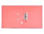 Liderpapel Archivador de Palanca Folio Documenta Forrado PVC con Rado Lomo 52 mm Rojo Compresor Metálico
