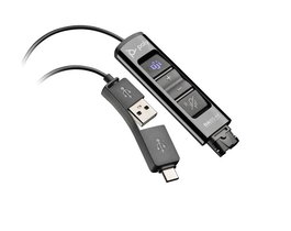 Poly Adaptador DA USB-A / USB-C para trabajo híbrido con integración Microsoft Teams