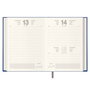 Agenda Anual (2026) Dohe Lisboa Cosida Tapa Extra Polipiel 140X200 D/P Azul