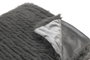 DKD Home Decor Polar 2c24 Manta para Sofá, Gris, 170 x 130 cm (2 Unidades)