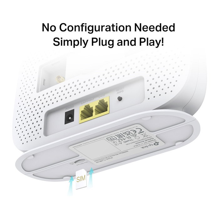 TP-Link TL-MR105 Router 4G LTE 300Mbit/s Wi-Fi 4 (802.11n) Banda Única 2,4GHz Blanco