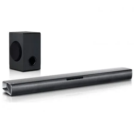 BARRA DE SONIDO COMPACTA LG SJ2 - 160W RMS - SUBWOOFER INALÁMBRICO - OPTICAL-IN - BLUETOOTH 4.0 - USB - PORTABLE-IN BARRA DE SONIDO COMPACTA LG SJ2 - 160W RMS - SUBWOOFER INALÁMBRICO - OPTICAL-IN - BLUETOOTH 4.0 - USB - PORTABLE-IN