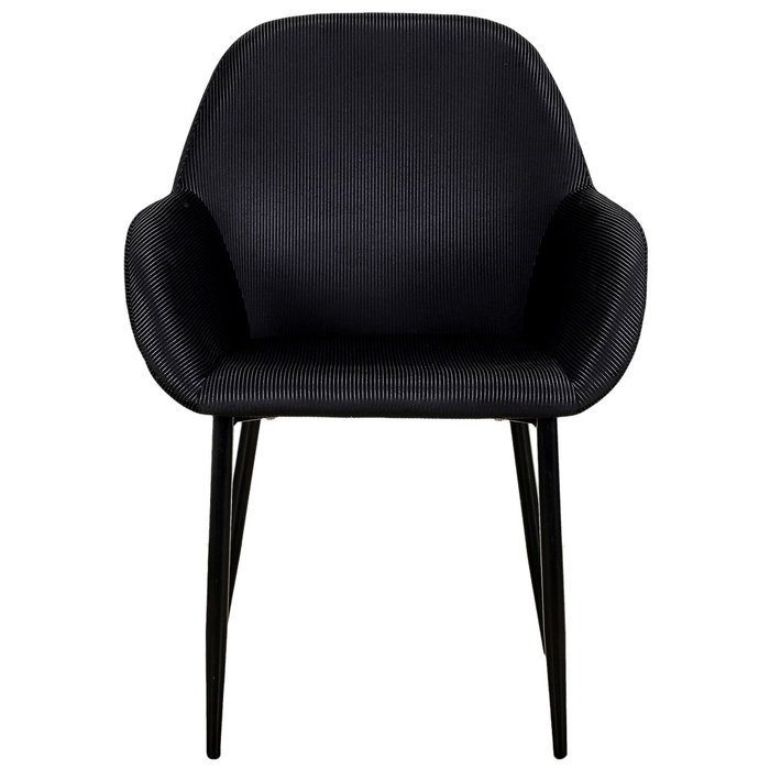 Home Deco Factory Butaca Negra Giulia Home Deco Factory Butaca Negra Giulia