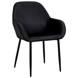 Home Deco Factory Butaca Negra Giulia