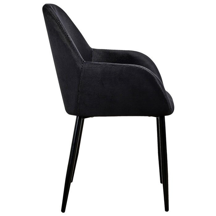 Home Deco Factory Butaca Negra Giulia Home Deco Factory Butaca Negra Giulia