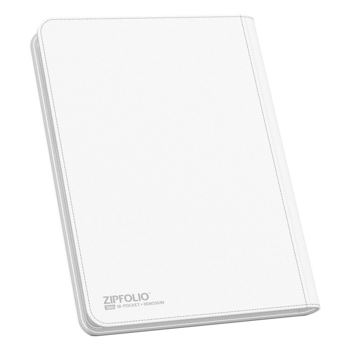 Ultimate Guard Zipfolio 360 18-Pocket Xenoskin - White Ultimate Guard Zipfolio 360 18-Pocket Xenoskin - White
