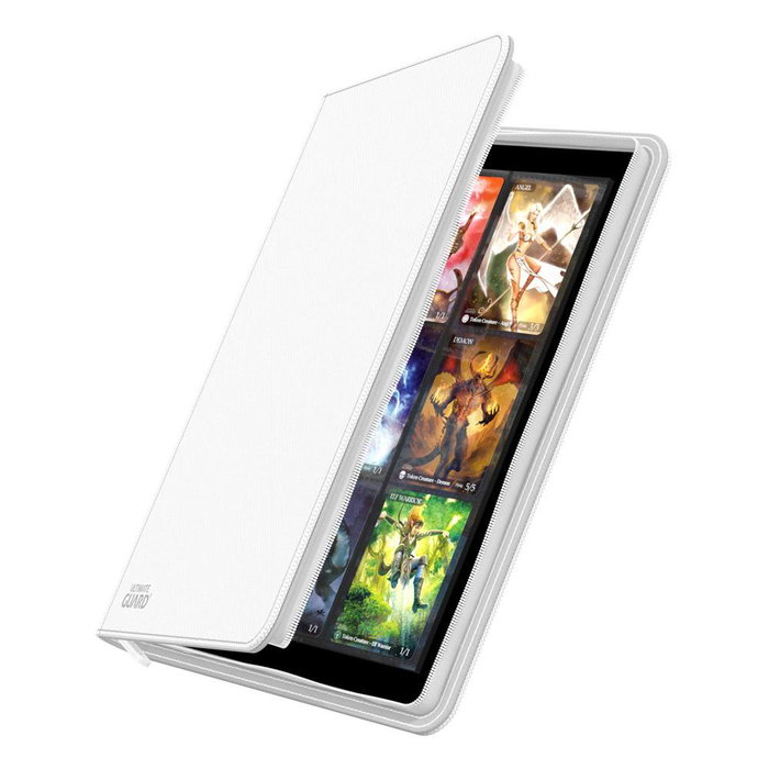 Ultimate Guard Zipfolio 360 18-Pocket Xenoskin - White Ultimate Guard Zipfolio 360 18-Pocket Xenoskin - White