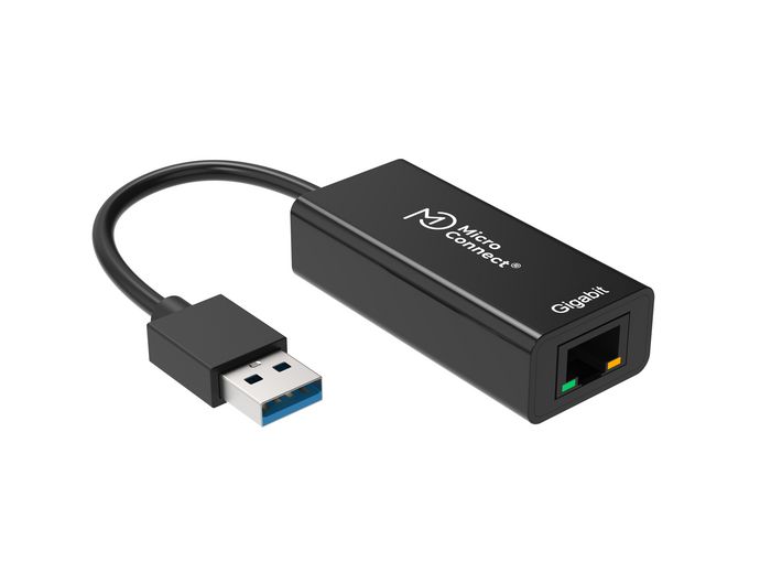 MicroConnect USBETHGW10 Adaptador USB 3.0 a Ethernet Gigabit RJ45 MicroConnect USBETHGW10 Adaptador USB 3.0 a Ethernet Gigabit RJ45