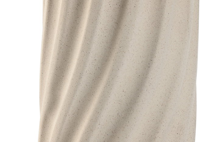 DKD Home Decor Jarrón de Porcelana Crema Waterproof 14x14x32,5 cm DKD Home Decor Jarrón de Porcelana Crema Waterproof 14x14x32,5 cm