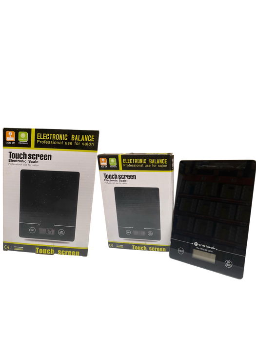 Suministros de salón, Báscula electrónica, Negro