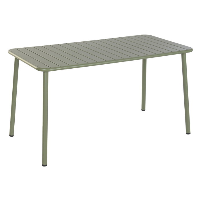 DKD Home Decor Set de Mesa y 4 Sillas de Jardín Apilables, Verde Menta, 140x70x75 cm, Hierro E-Coat y PP, 5 Piezas DKD Home Decor Set de Mesa y 4 Sillas de Jardín Apilables, Verde Menta, 140x70x75 cm, Hierro E-Coat y PP, 5 Piezas