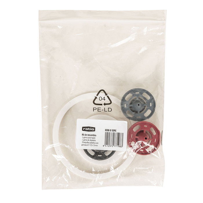 RATIO R400X Kit Recambio Boquillas y Juntas