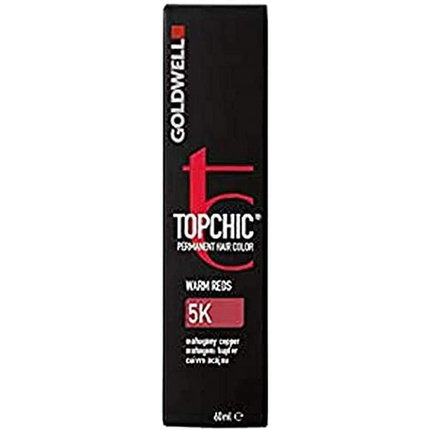 Goldwell TopChic Tinte Permanente 5K Mahogany Copper 60 ml Goldwell TopChic Tinte Permanente 5K Mahogany Copper 60 ml