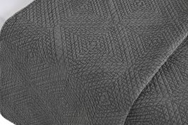 DKD Home Decor Colcha Cottage Gris Claro 260 x 240 cm (2 Unidades)