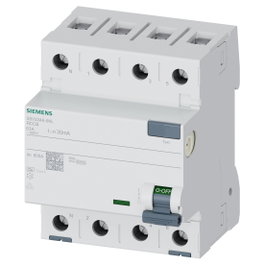 Siemens 5SV3346-6KL FI-Schutzschalter 63/0,03A 4 polos