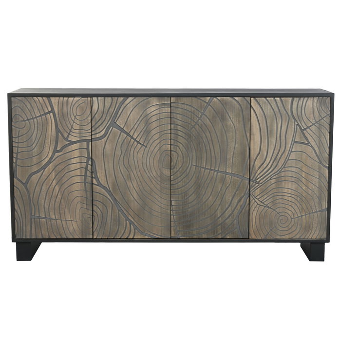DKD Home Decor Buffet MDF Abeto Tronco 150x40x80 cm