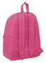 Safta Mochila Basic Fucsia 33x42x15 cm