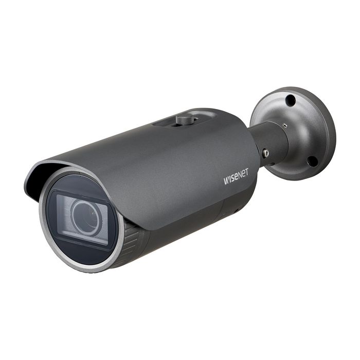 Hanwha QNO-8080R Cámara de Seguridad IP Bala 5MP Lente Varifocal Motorizada