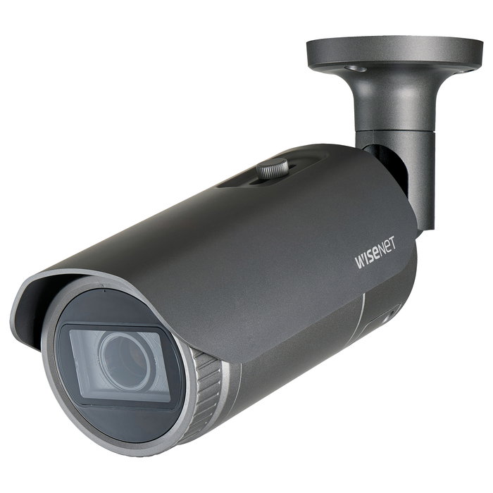 Hanwha - Wisenet QNO-8080R Cámara Bullet Exterior 5MP PoE IR IP66 IK10