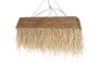 DKD Home Decor Lámpara de Techo de Fibras Naturales 138x26x33